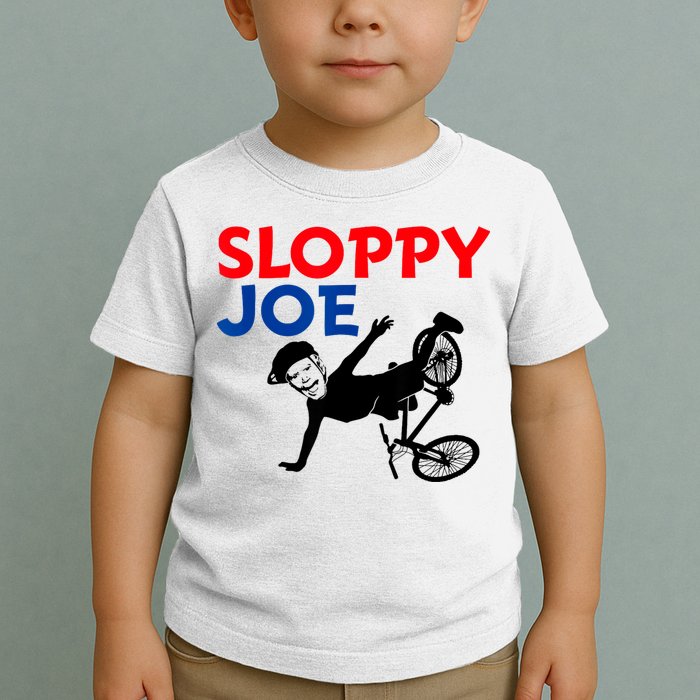 Sloppy Joe Bicycle Funny Sarcastic Toddler T-Shirt