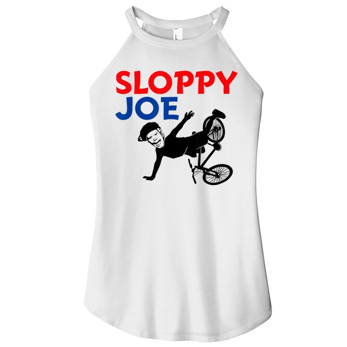 Sloppy Joe Bicycle Funny Sarcastic Women's Perfect Tri Rocker Tank