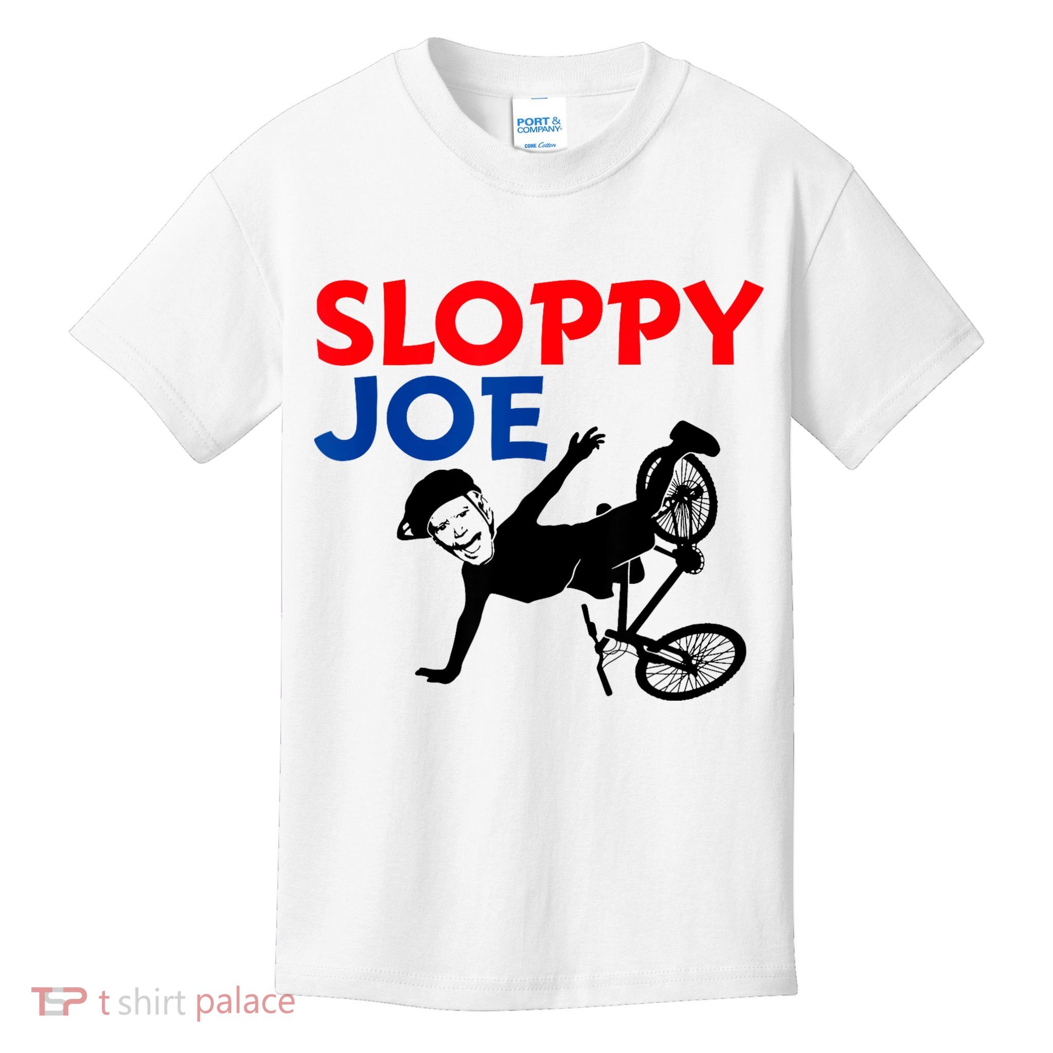 Sloppy Joe Bicycle Funny Sarcastic Kids T-Shirt