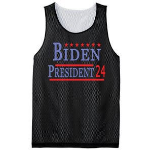 Support Joe Biden For President 2024 Presidential Election Long Sleeve Mesh Reversible Basketball Jersey Tank