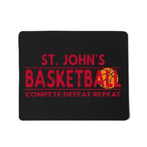 St. Johns Basketball Compete Defeat Repeat Mousepad