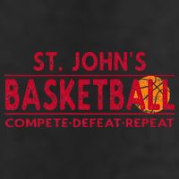 St. Johns Basketball Compete Defeat Repeat 25L Jumbo Tote