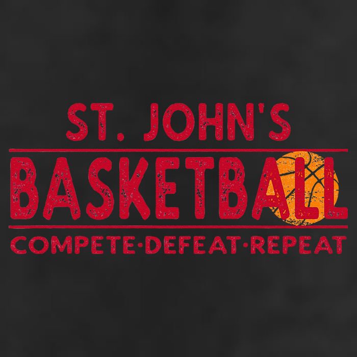 St. Johns Basketball Compete Defeat Repeat 25L Jumbo Tote