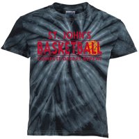 St. Johns Basketball Compete Defeat Repeat Kids Tie-Dye T-Shirt