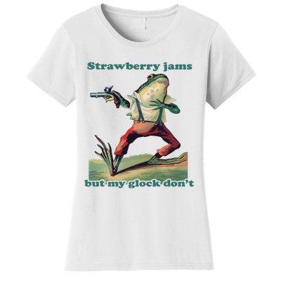 Strawberry Jams But My Glo.Ck Dont Women's T-Shirt