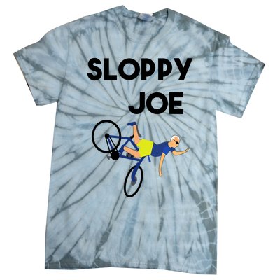 Sloppy Joe Bicycle Funny Sarcastic Tie-Dye T-Shirt