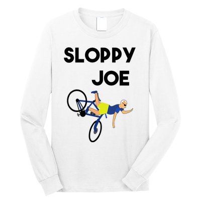 Sloppy Joe Bicycle Funny Sarcastic Long Sleeve Shirt