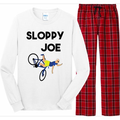 Sloppy Joe Bicycle Funny Sarcastic Long Sleeve Pajama Set