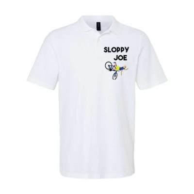 Sloppy Joe Bicycle Funny Sarcastic Softstyle Adult Sport Polo