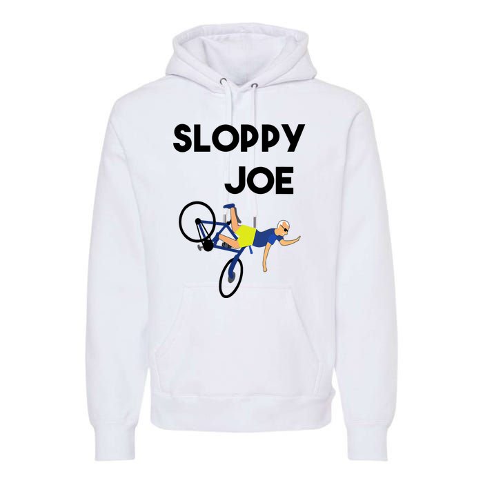 Sloppy Joe Bicycle Funny Sarcastic Premium Hoodie