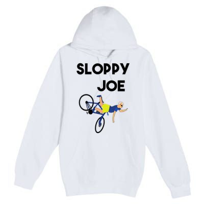 Sloppy Joe Bicycle Funny Sarcastic Premium Pullover Hoodie