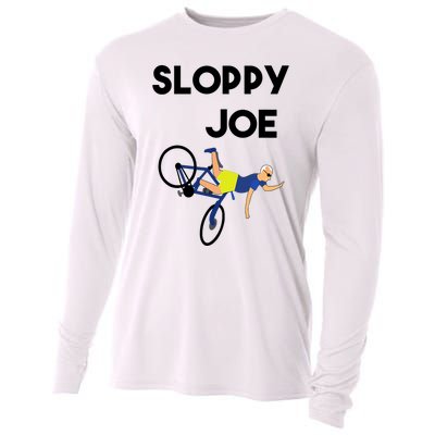 Sloppy Joe Bicycle Funny Sarcastic Cooling Performance Long Sleeve Crew