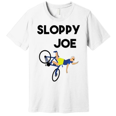 Sloppy Joe Bicycle Funny Sarcastic Premium T-Shirt