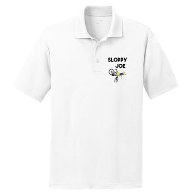 Sloppy Joe Bicycle Funny Sarcastic PosiCharge RacerMesh Polo