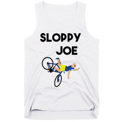 Sloppy Joe Bicycle Funny Sarcastic Tank Top