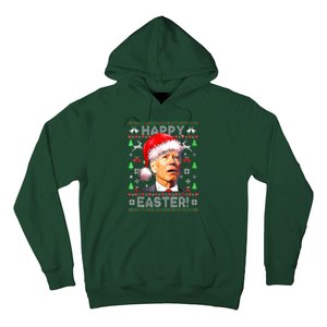 Santa Joe Biden Happy Easter Ugly Christmas  Hoodie