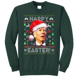 Santa Joe Biden Happy Easter Ugly Christmas  Sweatshirt