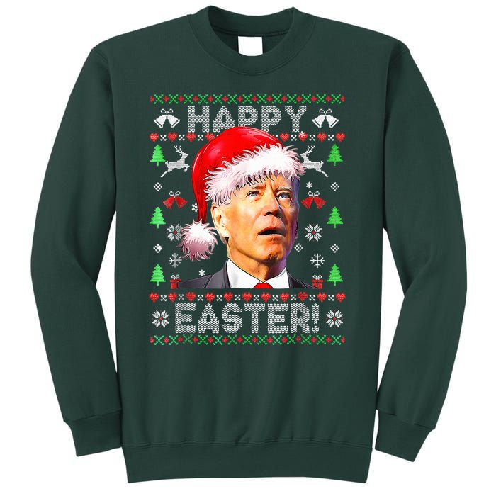 Santa Joe Biden Happy Easter Ugly Christmas  Sweatshirt