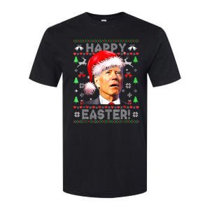 Santa Joe Biden Happy Easter Ugly Christmas  Softstyle CVC T-Shirt