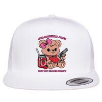 Strawberry Jams But My Guns Don’T. Flat Bill Trucker Hat