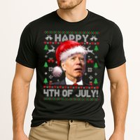 Santa Joe Biden Happy 4th Of July Ugly Christmas Sweater Performance Shirt