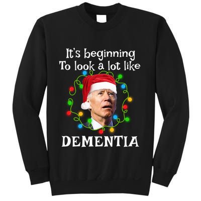Santa Joe Biden It’s Beginning To Look A Lot Like Dementia Sweatshirt