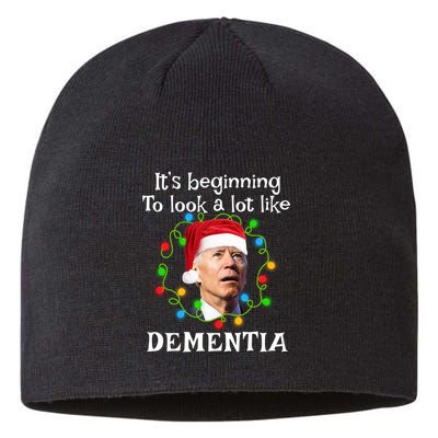 Santa Joe Biden It’s Beginning To Look A Lot Like Dementia Sustainable Beanie
