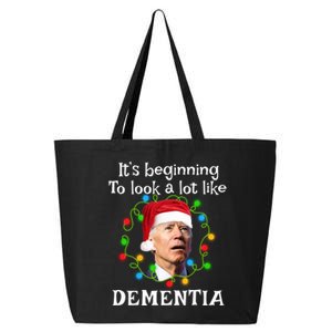 Santa Joe Biden It’s Beginning To Look A Lot Like Dementia 25L Jumbo Tote