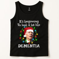 Santa Joe Biden It’s Beginning To Look A Lot Like Dementia Tank Top