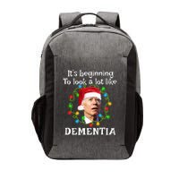 Santa Joe Biden It’s Beginning To Look A Lot Like Dementia Vector Backpack