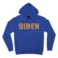 Support Joe Biden Leopard Print Trendy Biden Supporters Gift Cute Gift Hoodie