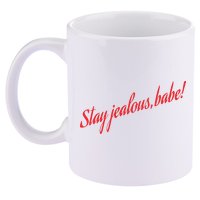Stay Jealous Babe 11oz C Handle Ceramic Mug