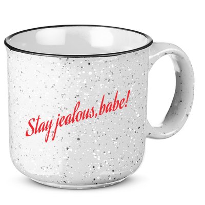 Stay Jealous Babe 15oz Campfire Ceramic Mug