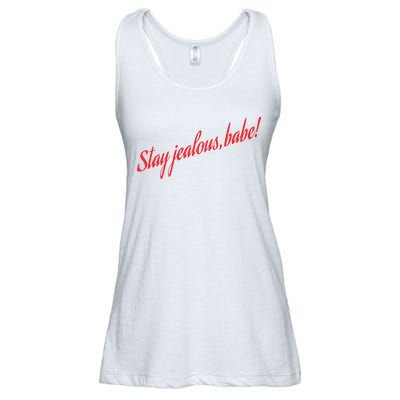 Stay Jealous Babe Ladies Essential Flowy Tank