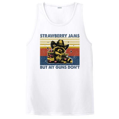 Strawberry Jams But My Toy Dont Western Cowboy Raccoon PosiCharge Competitor Tank