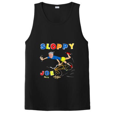 Sloppy Joe Bicycle Funny Sarcastic PosiCharge Competitor Tank