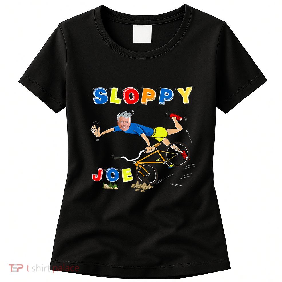 Sloppy Joe Bicycle Funny Sarcastic Womens T-Shirt