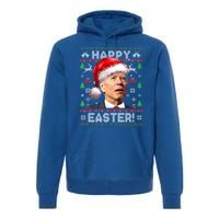 Santa Joe Biden Happy Easter Ugly Christmas Sweater Great Gift Premium Hoodie