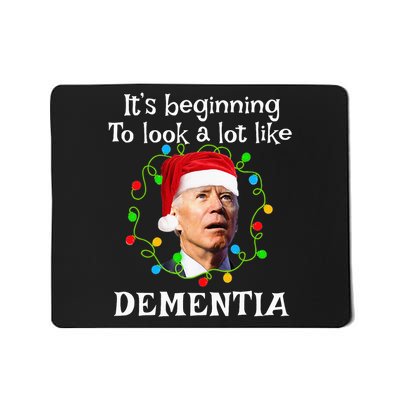 Santa Joe Biden It’s Beginning To Look A Lot Like Dementia Mousepad