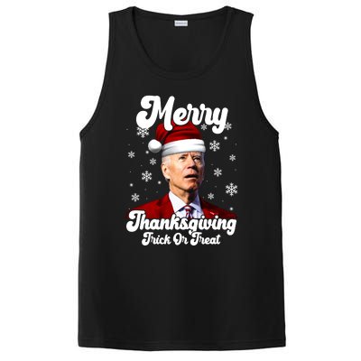 Santa Joe Biden Christmas Merry Thanksgiving Trick Or Treat PosiCharge Competitor Tank