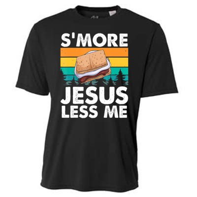 S'more Jesus Â€“ Christianity Lover Jesus Teachings Camper Cooling Performance Crew T-Shirt