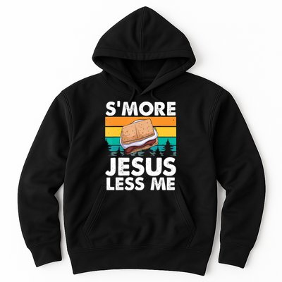 S'more Jesus Christianity Lover Jesus Teachings Camper Hoodie