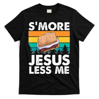 S'more Jesus Christianity Lover Jesus Teachings Camper T-Shirt