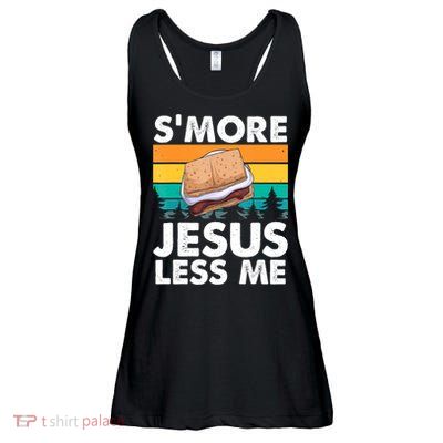 S'more Jesus Christianity Lover Jesus Teachings Camper Ladies Essential Flowy Tank