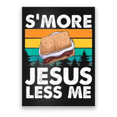 S'more Jesus Christianity Lover Jesus Teachings Camper Poster