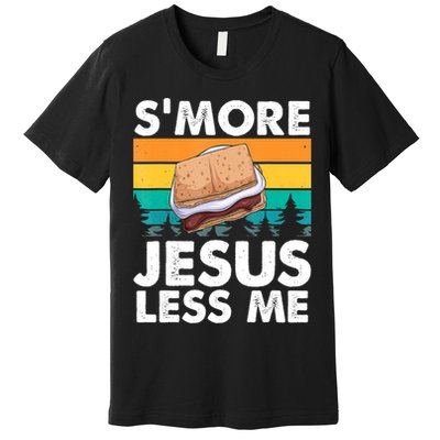 S'more Jesus Christianity Lover Jesus Teachings Camper Premium T-Shirt