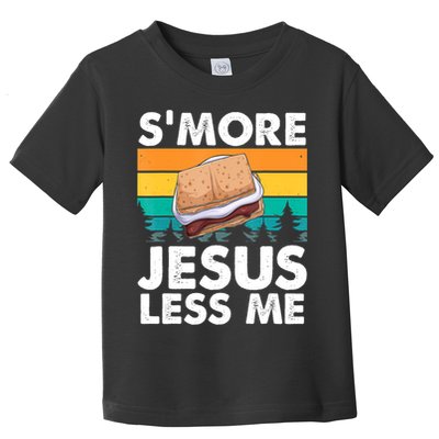 S'more Jesus Christianity Lover Jesus Teachings Camper Toddler T-Shirt