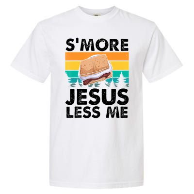 S'more Jesus Â€“ Christianity Lover Jesus Teachings Camper Garment-Dyed Heavyweight T-Shirt