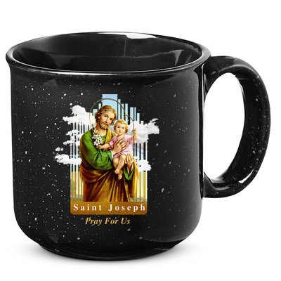 Saint Joseph Catholic Church St. Joseph With Infant Jesus 15oz Campfire Ceramic Mug
