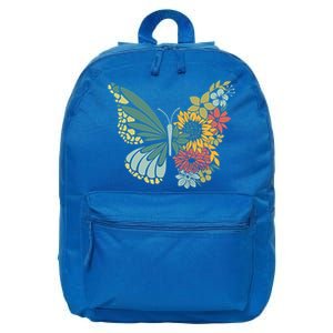 Sunflower Jesus Cross Faith Hope Love Butterfly Christian Cool Gift 16 in Basic Backpack